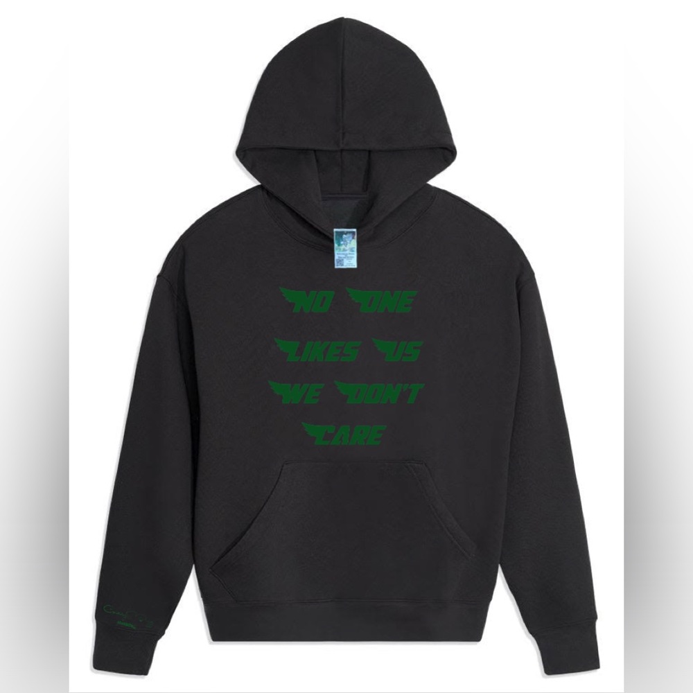 CraaazE Buzz Clothing custom hoodie. Eagles season exclusive.No one likes us.